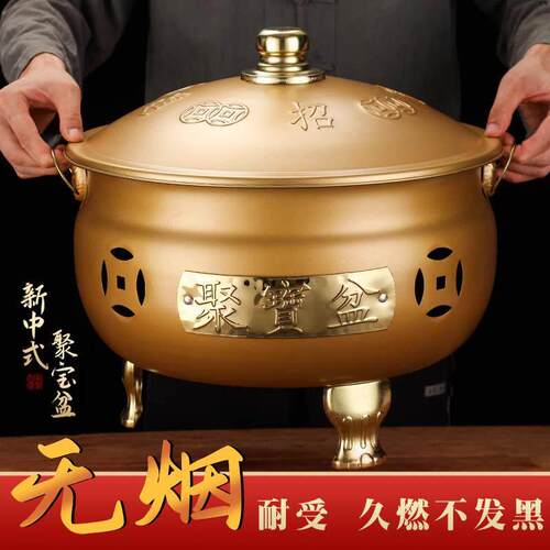 加厚不锈钢烧纸桶金桶烧经桶家用锡箔元宝铁桶化宝桶聚宝盆焚烧炉