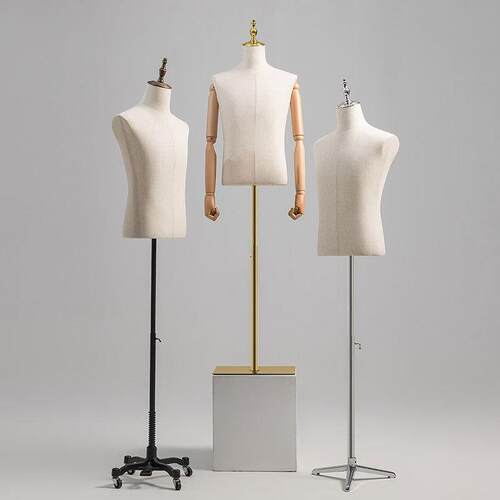 模特道具男半身人台西装礼服西服展示架子服装店全身假人模特架男