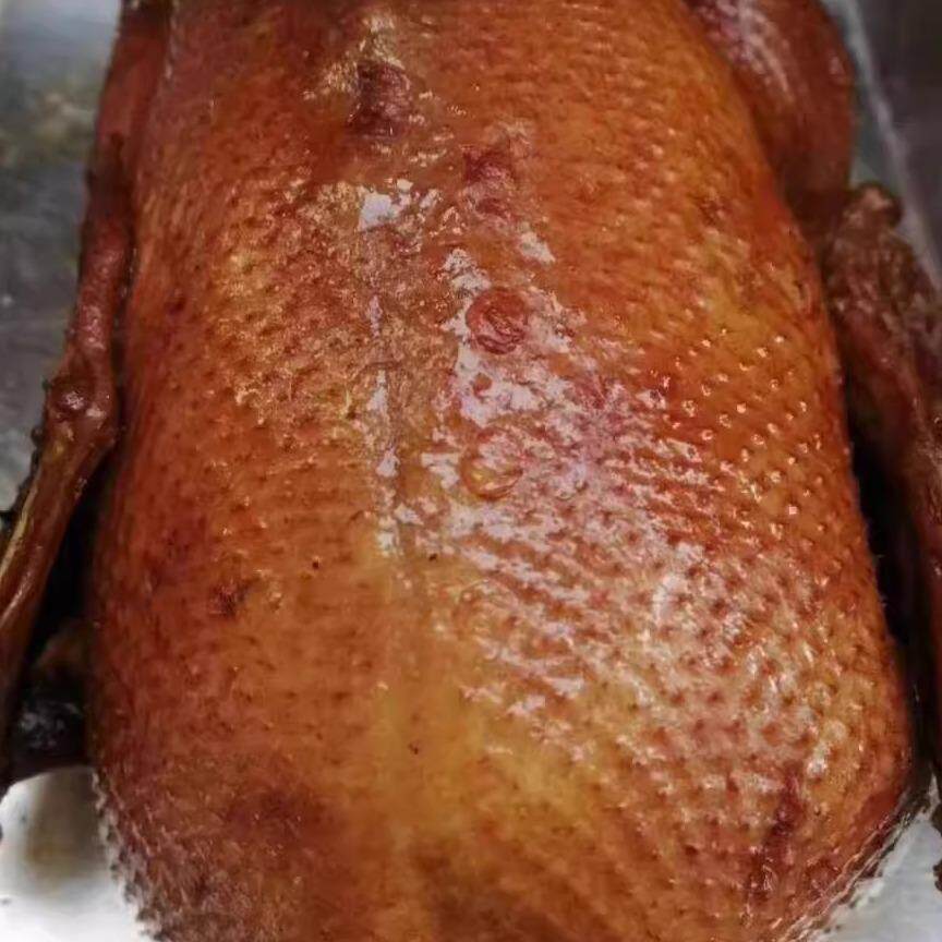 山东滕州张汪板鸭手撕即食鸭子卤味烧鸭整鸭熟食零食枣庄特产3斤