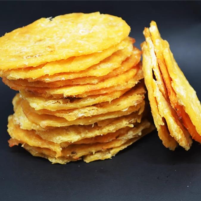 北海特产即食烤鱼片马面鱼片500g海鲜零食休闲小吃干新鲜鱼饼大洋