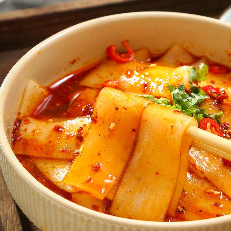 静宁流汁宽粉静宁特产当地洋芋土豆宽粉方便速食下酒下饭家常备用