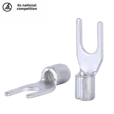 防护Snb2-4S叉形端子铜Ut裸形端子y形端子排Sgs环保认证1000个