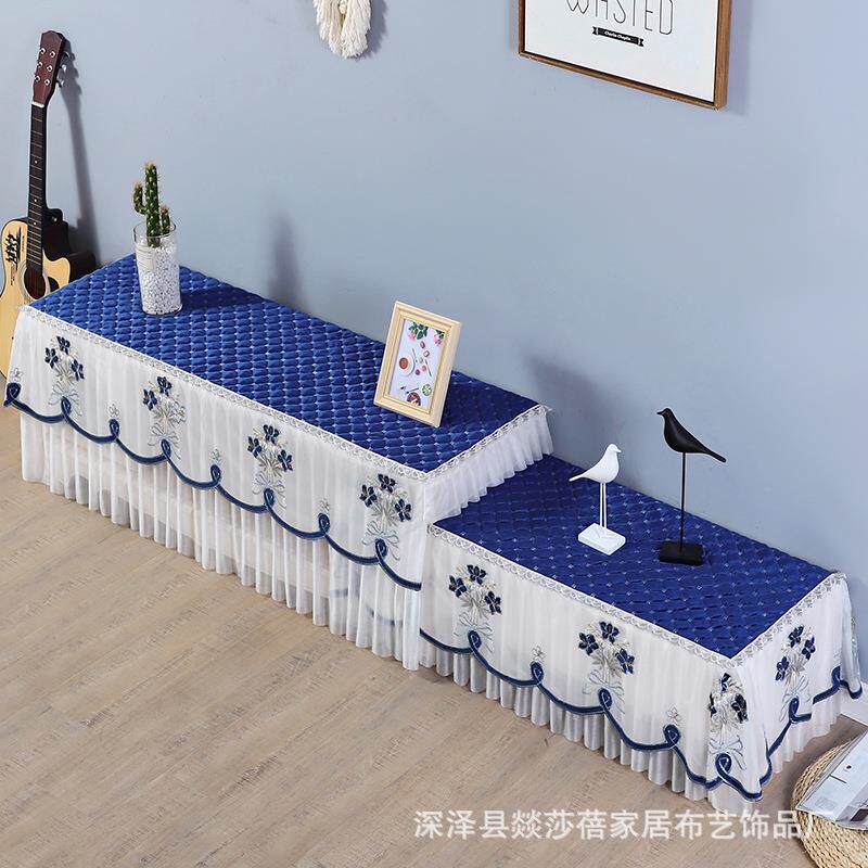 款欧家用新客尘厅式电视柜防罩长方形595桌布防尘盖布不透色