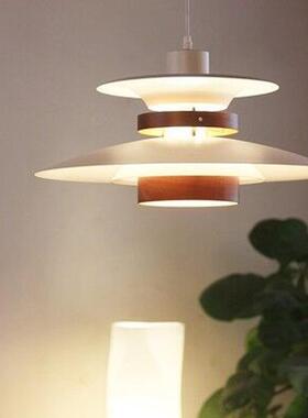 北欧PH5吊灯丹麦经典创意日式木材现代软装展厅卧室餐厅吧台吊灯