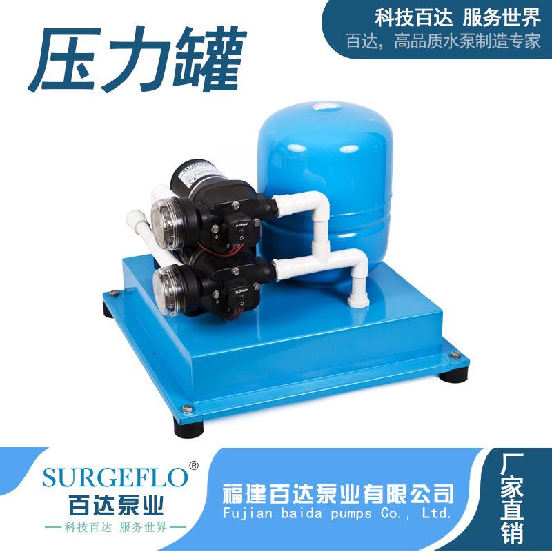 游艇船舶房车压力罐供水系统全自动压力开关自吸隔膜稳压式抽水泵