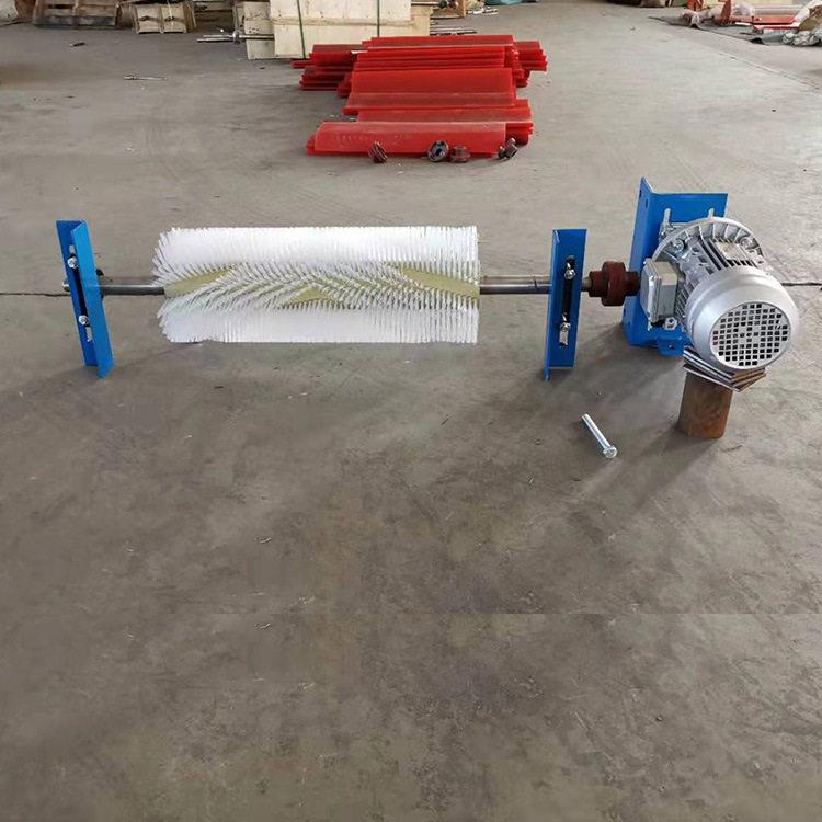 皮带输送机清扫器H型清扫器聚氨酯分子清扫器电动滚刷清扫器图片