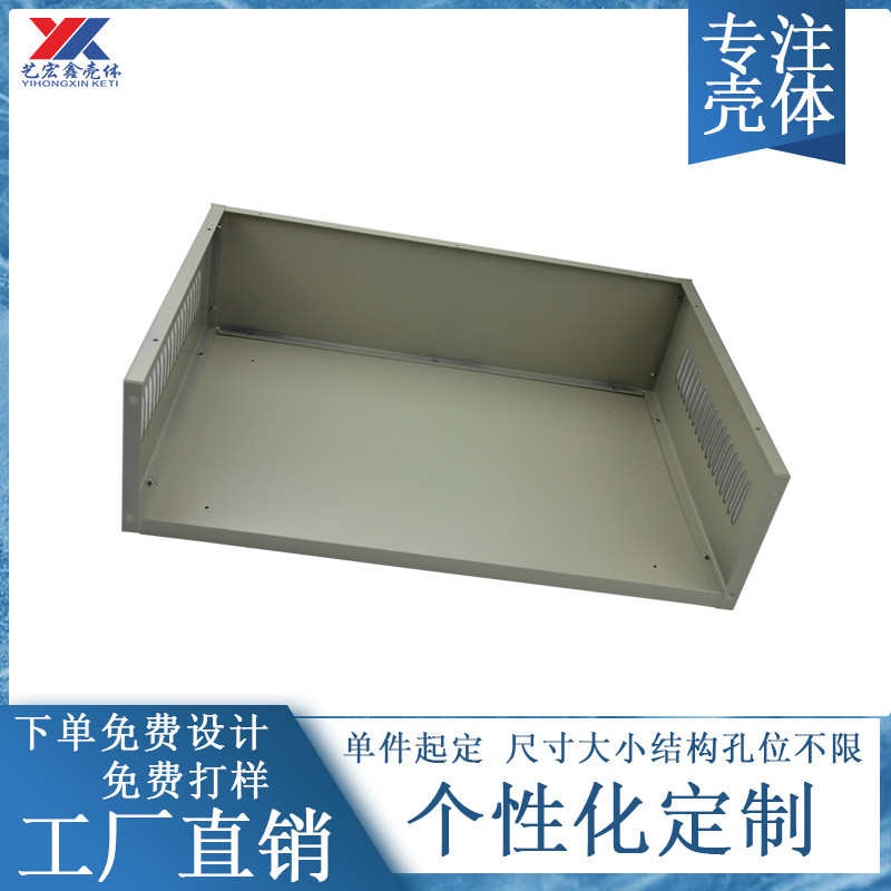 电源图设备金属壳机箱3u金工铁厂家主机仪表来任意控台式钣控制器