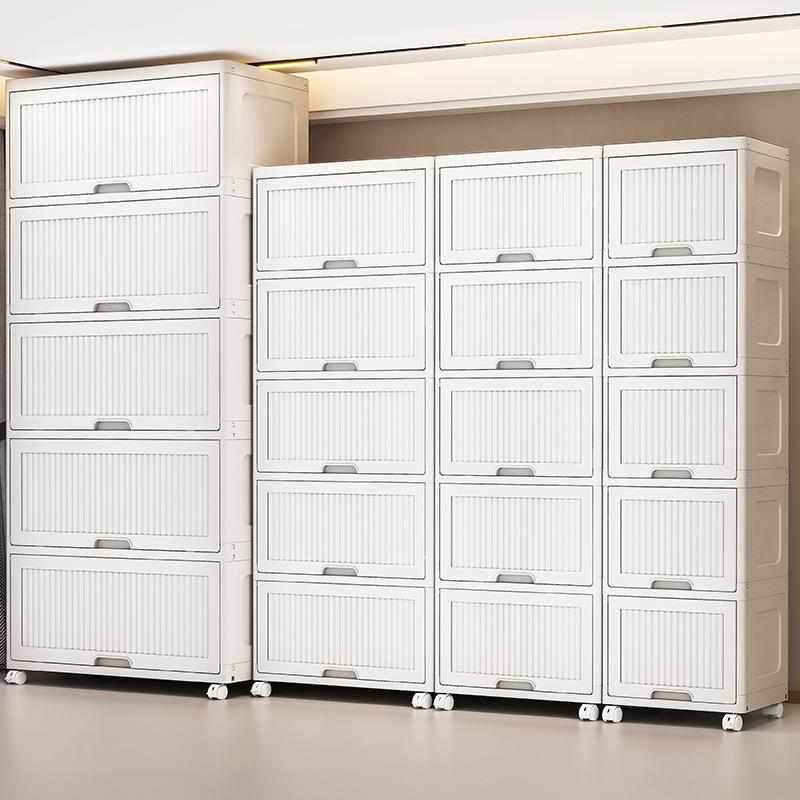 40--70CM宽零食收纳箱纯白收纳柜卧室储物床头柜厨房落地整理柜子,收纳整理,收纳柜,淘宝优惠券,粉丝福利购,淘宝优惠卷