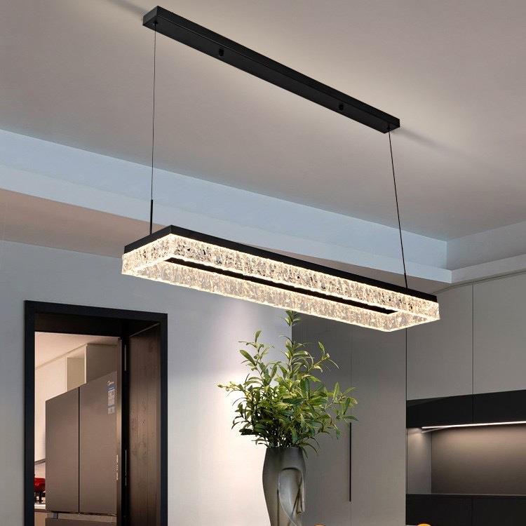 意式XN极简餐厅吊现长代简约吧台创一意餐桌灯饭厅设计师高端字条