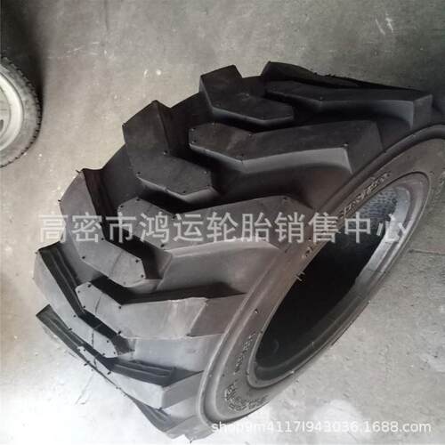 工程车23*8.5-12滑移装载机扫路机铺路机轮胎 捆草机轮胎可配钢圈