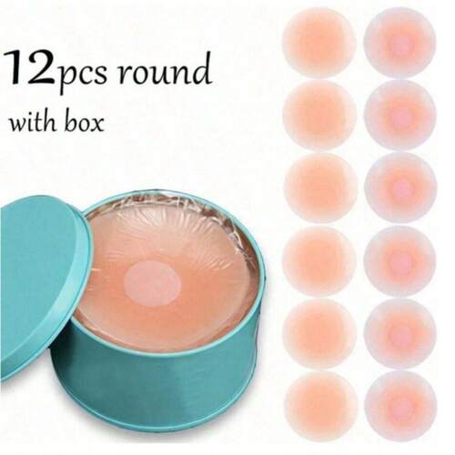 10 Pieces Reusable Sets Strapless Invisible Self-Adhesive