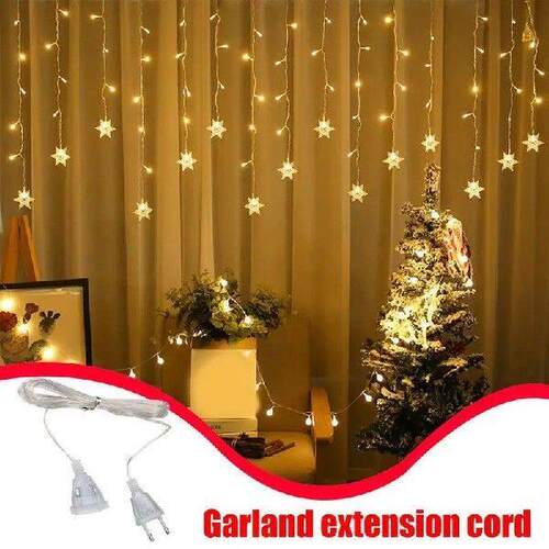 Clear Extension Cord 10 Ft Invisible 2 Prong Power Cable