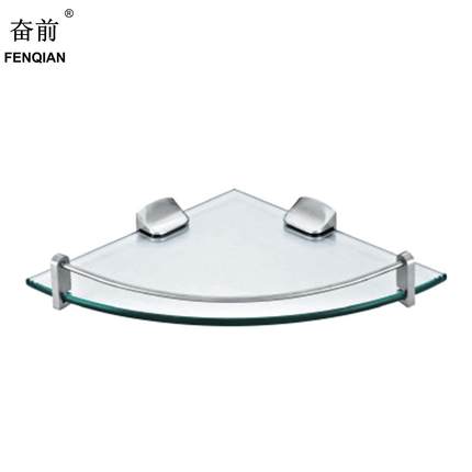 浴室玻璃三角置物架304不锈钢卫生间收纳单双层托架A1081爆款