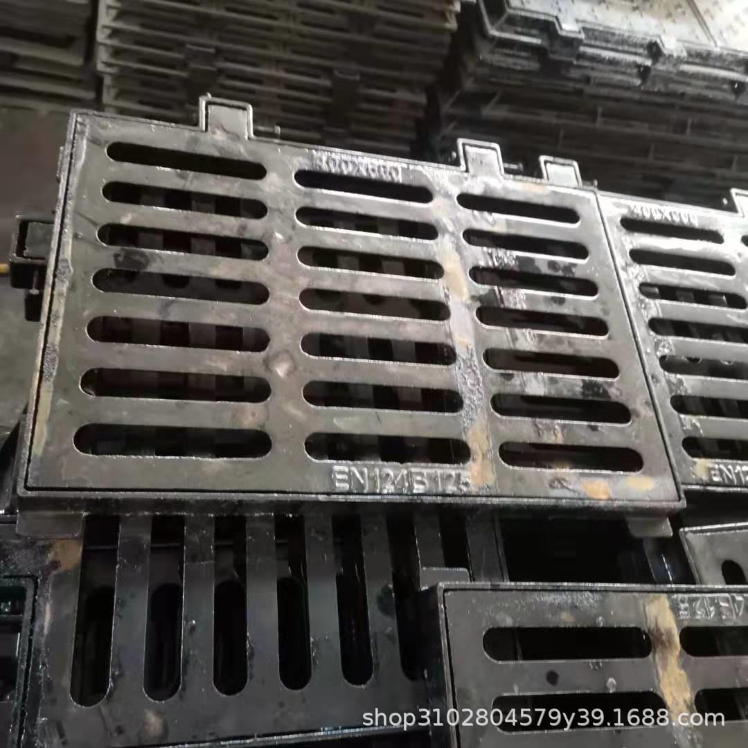 厂家现货销售球墨铸铁井盖400*600套篦小区下水道篦子铸城