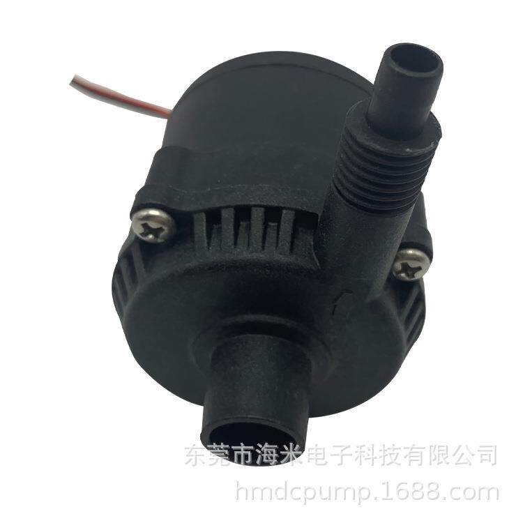 工厂直售耐高温静音12V微型直流无刷水暖床垫泵水暖坑热水循环泵
