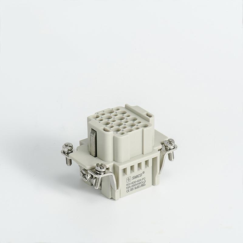 航空插头防水连接器重载插头工业插头09160243101HDD-024-FC