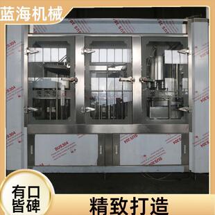 ET瓶碳酸饮灌装设备产高速自料动灌装生线22纯净苏P打水啤酒灌装