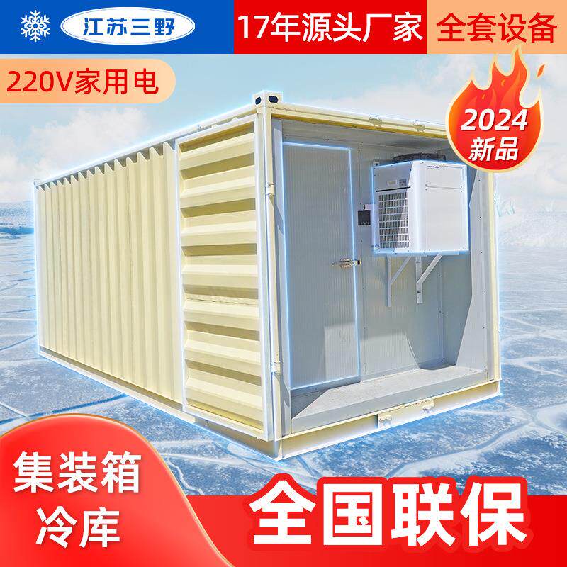 集装箱冷库冷藏冷冻4米货柜6米移动冷库12米冷链集装箱