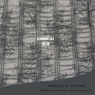 绣花蕾丝网纱褶皱面料 双层蕾丝烫金工艺 女装童装蓬蓬裙仙女裙布