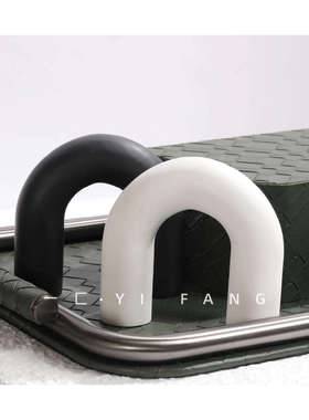 一匚样板间抽象陶瓷轻奢艺术家居售楼部酒店玄关客厅卧室装饰摆件