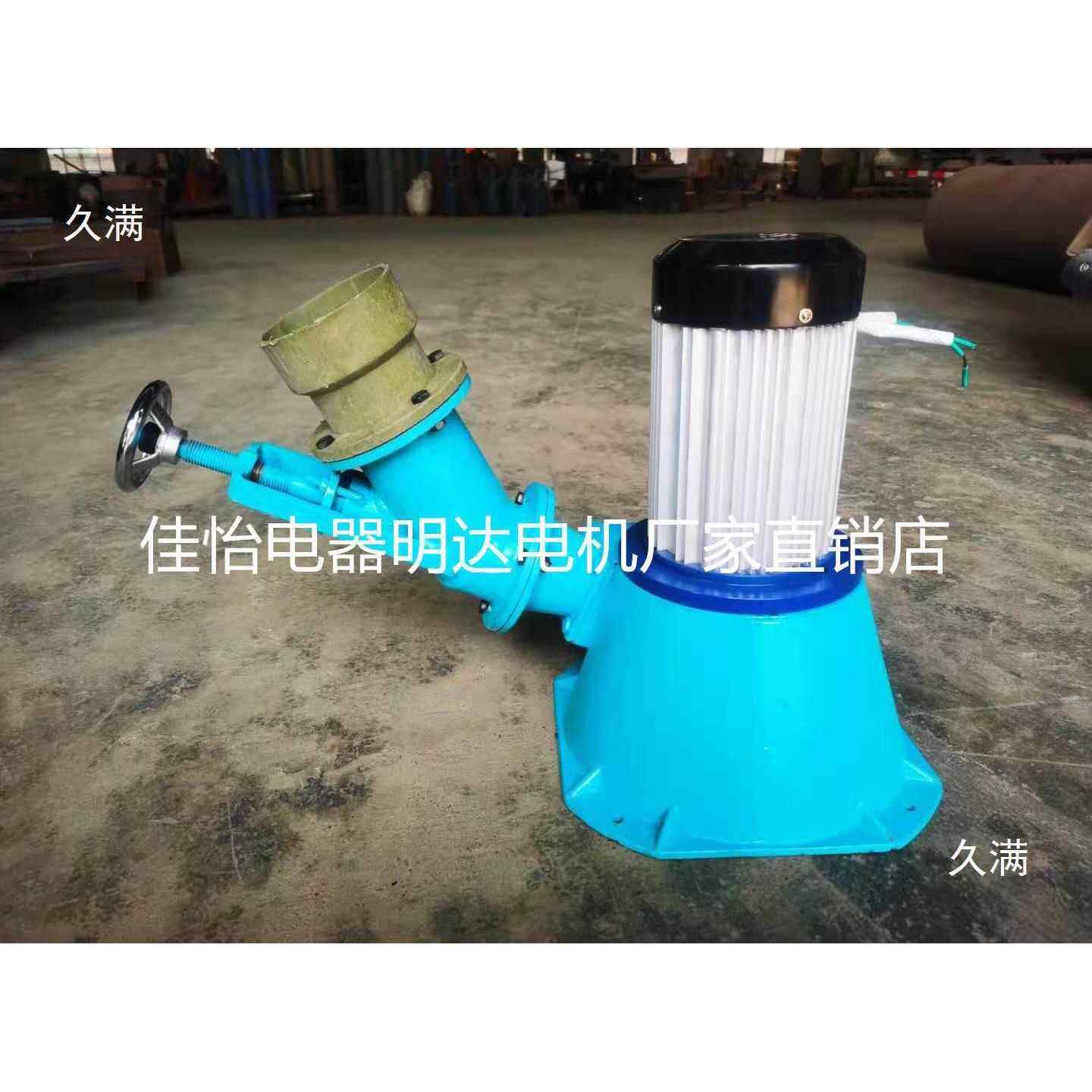 新款永小磁强磁刷型交式流水力无发电机斜击220EVLV600W3000W