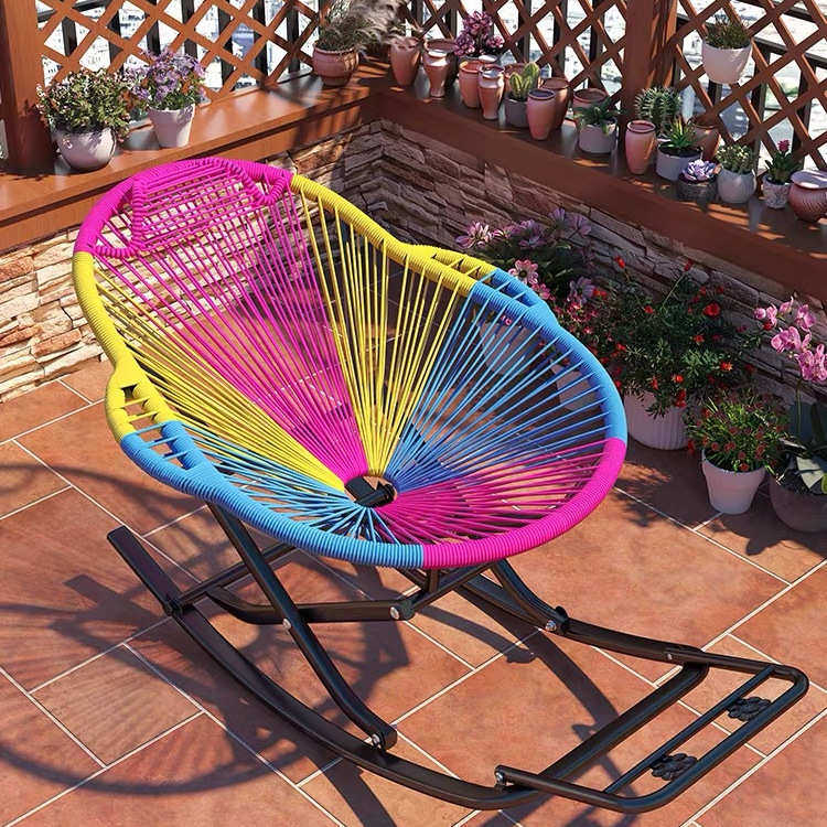 网红逍遥椅摇摇椅老人椅躺椅藤椅阳台午休懒人沙发彩色摇摇椅子藤,住宅家具,摇椅,淘宝优惠券,粉丝福利购,淘宝优惠卷