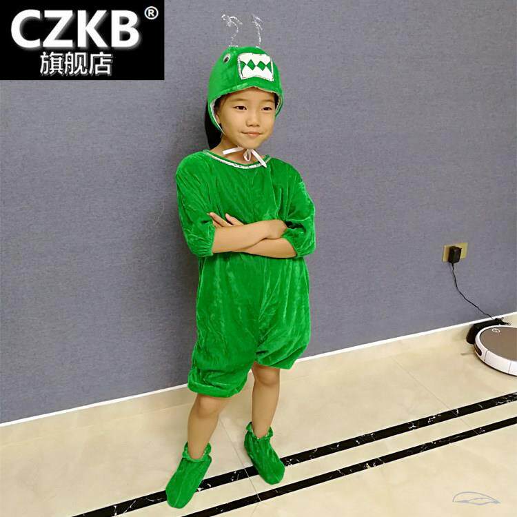 新款儿童动表物演出服跳蚤舞细菌病毒虫子蚊小子蚜虫幼虫害虫演蹈
