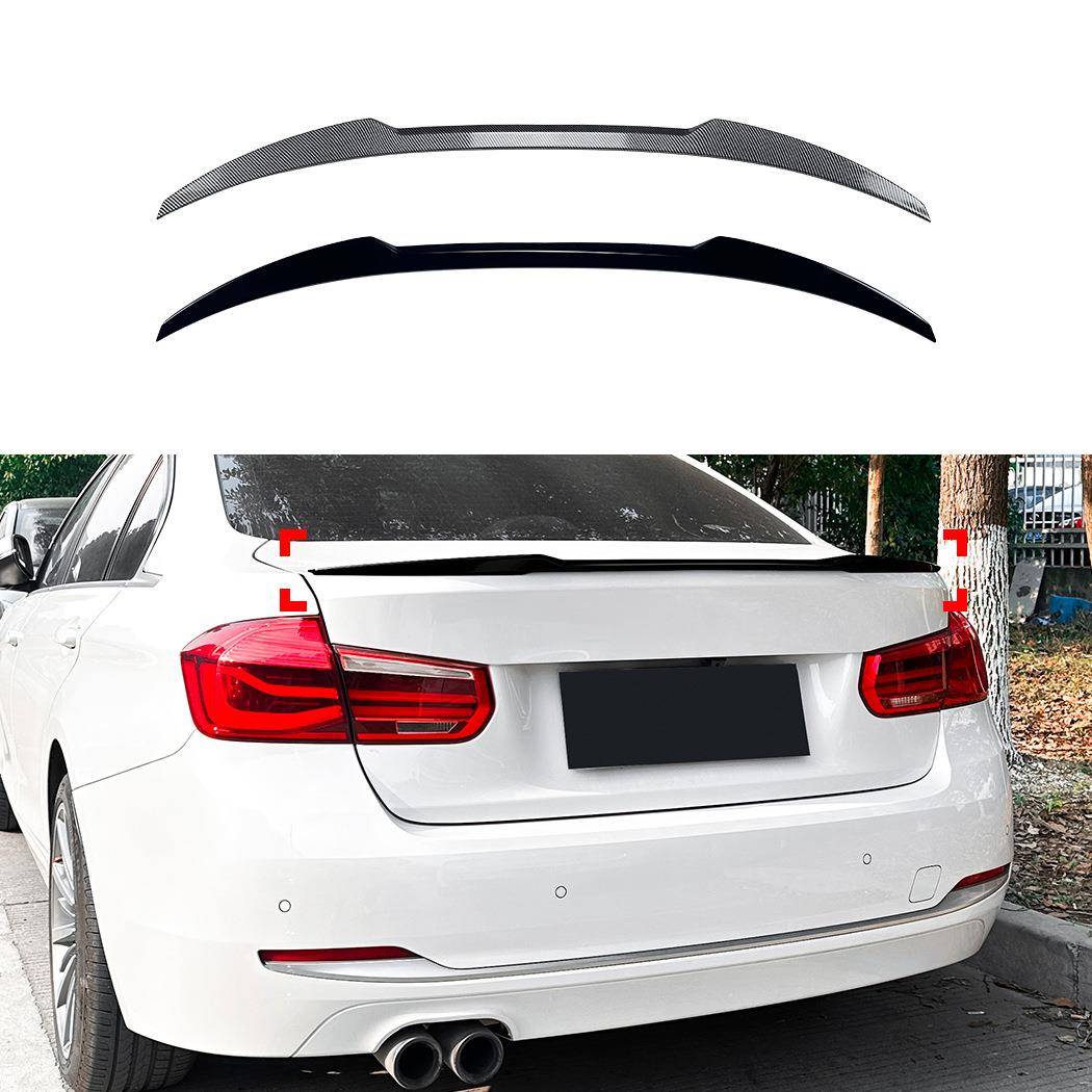 适用宝马3系F30 318i 320i 2013-2019 M4刀锋款尾翼扰流板改装
