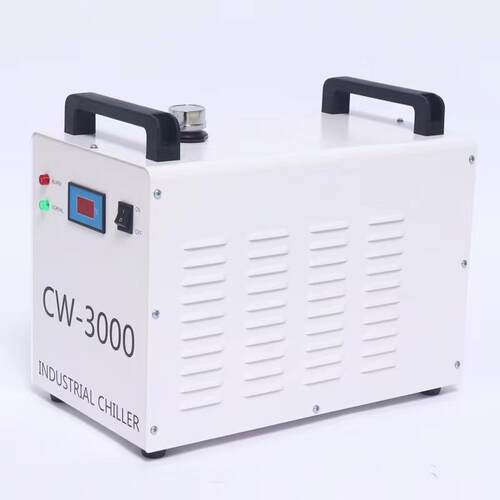 二氧化碳风冷式工业冷水机厂家cw3000小型激光切割雕刻机冰水系统
