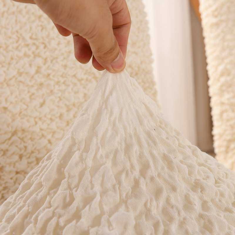 新款轻奢风泡泡纱裙摆款椅套通用客厅餐厅酒吧防灰尘椅子套批发