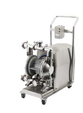 健宇304/316L不锈钢电动隔膜泵DBSY5卫生级食品饮料液体输送泵