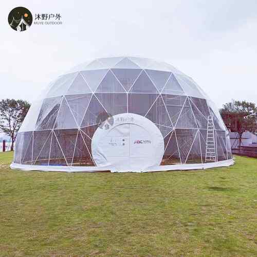 户外活动展览大型球形篷房车展仓储帐篷穹顶星空球形帐篷酒店