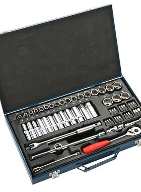 捷科SK3/8-61SP套筒工具组套五金汽修工具棘轮扳手61件套3/8英寸