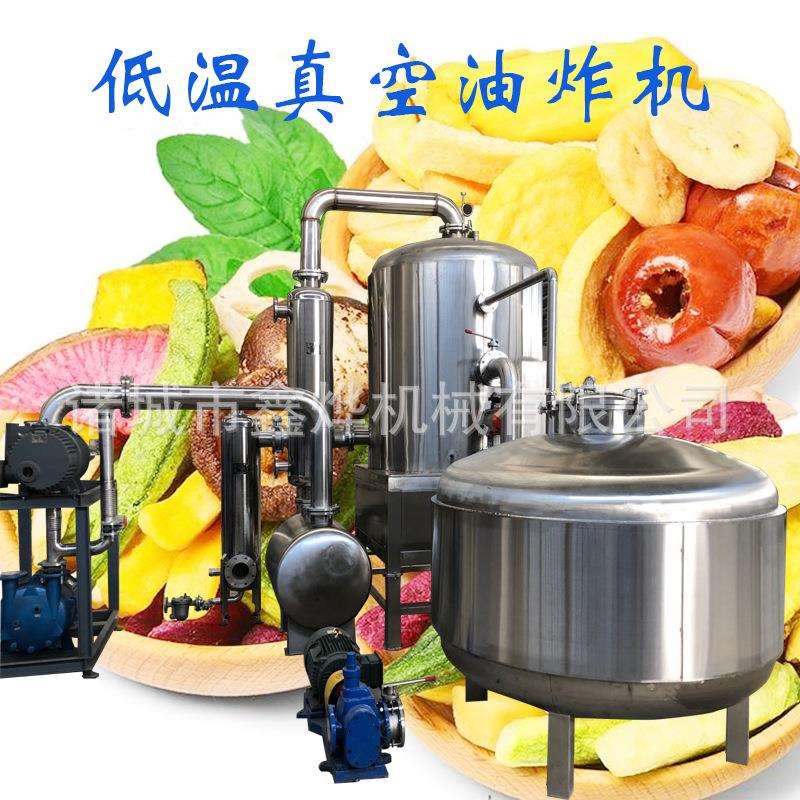 真空低温脱水机厂家果蔬脆片生产设备真空冻干机