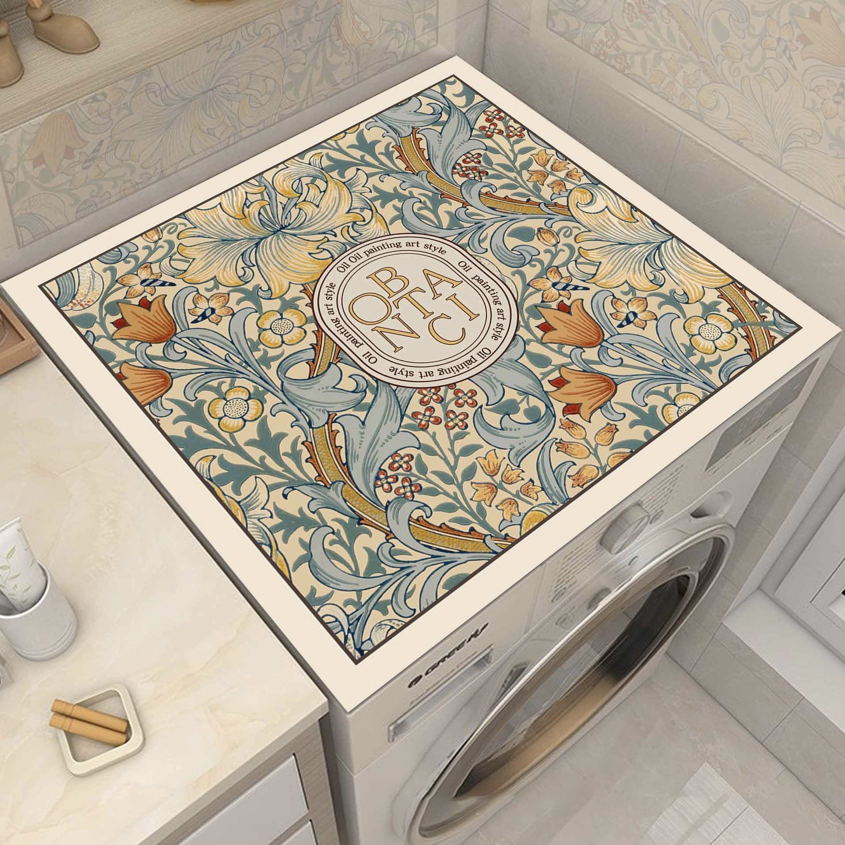 洗衣机防尘罩床头柜微波炉床头罩