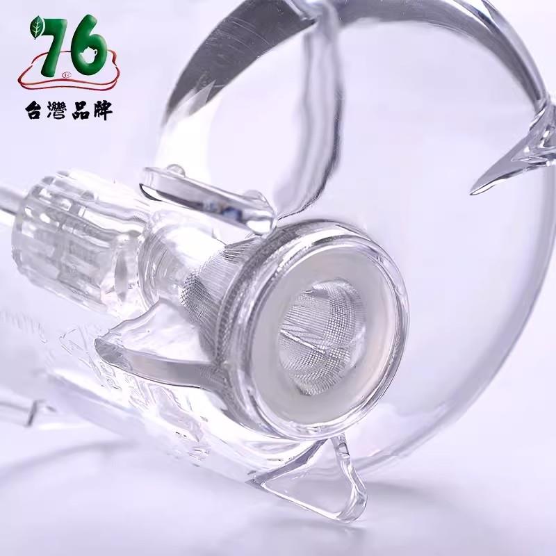 台湾6飘杯耐7热玻璃茶具 茶水分离办泡茶逸壶公家用简AYT易冲茶器