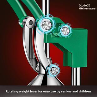 手动榨汁机摆摊商用鲜榨石榴橙子汁压榨器渣汁分离手压榨果汁专用