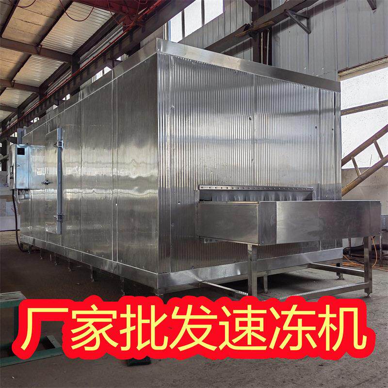 全自动关东煮食材速冻机 螺旋速冻流水线 香肠冷冻机 厂家