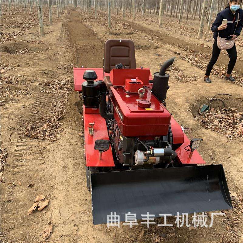 小型翻土机耙地犁田机家用小型松土微耕打田起隆机多功能播种机