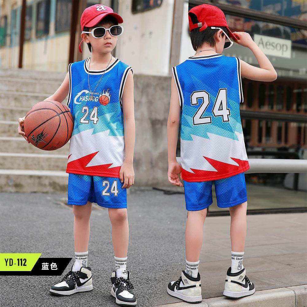 男童篮球服速干套装宝宝无袖背心夏装儿童男孩夏季中大童运动球衣,运动/瑜伽/健身/球迷用品,篮球服,淘宝优惠券,粉丝福利购,淘宝优惠卷
