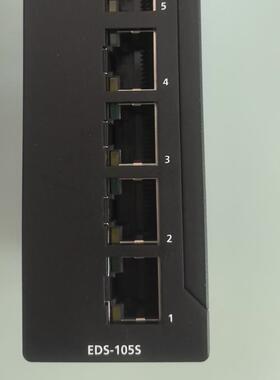 MOXA EDS-105S 5口工业 交换机