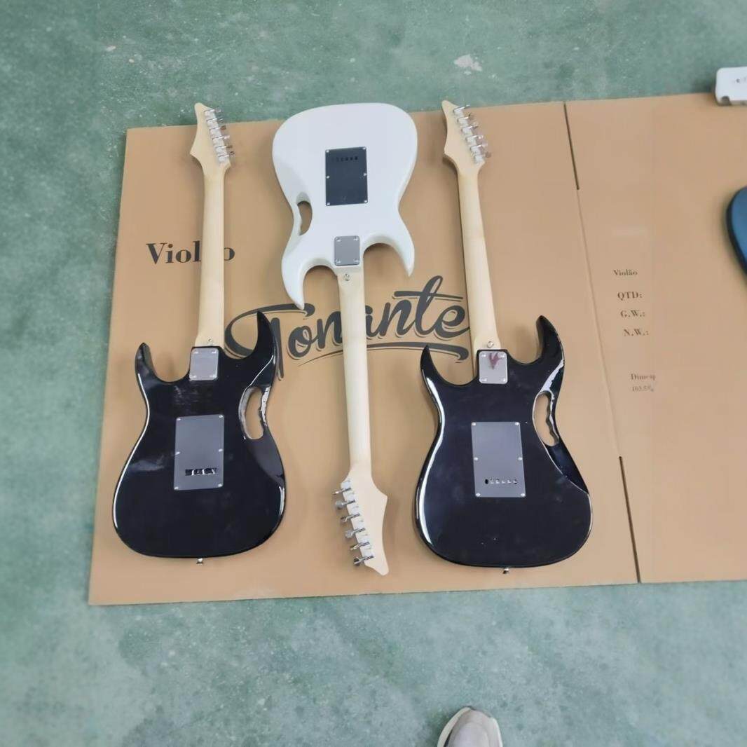 21大双摇手式木电吉他杨2琴体全封闭弦钮科4品双单双抬音提器