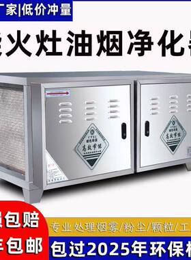 柴火灶烟净化器干烟商用木柴专用厨房木头烟雾工业款不锈钢除尘
