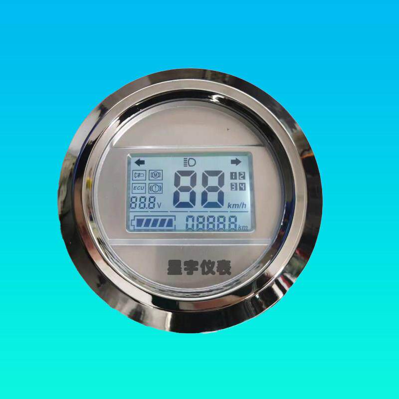 电动车仪表显萤幕小龟王新龟王48v60v72v液晶仪表总成