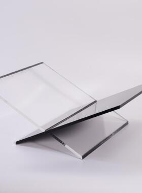 现代极简X型黑色透明亚克力杂志书架售楼处家居桌面茶几装饰摆件