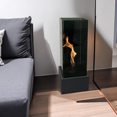 酒精壁炉真火焰取暖器室内民宿酒店别墅氛围装饰火炉圣诞节摆件