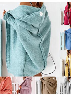 Women ' s Long Sleeve Hooded Cardigan , Cardigans for Women