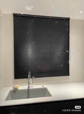 2F76M8H8TFPC百叶窗帘厨浴室厕所房全卫生间折叠帘遮V光厂形升降