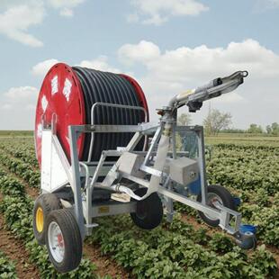 大型卷盘式 400电动喷灌机 大型喷灌机高杆喷枪75