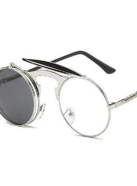 Classical Punk Flip Sunglasses Men Women Brand Designer
